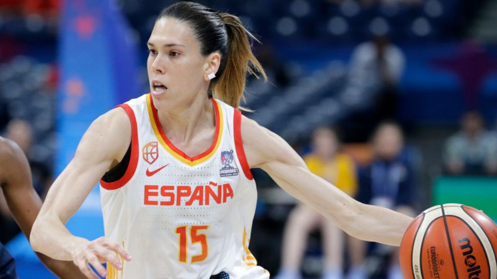 Anna Cruz con la selección española