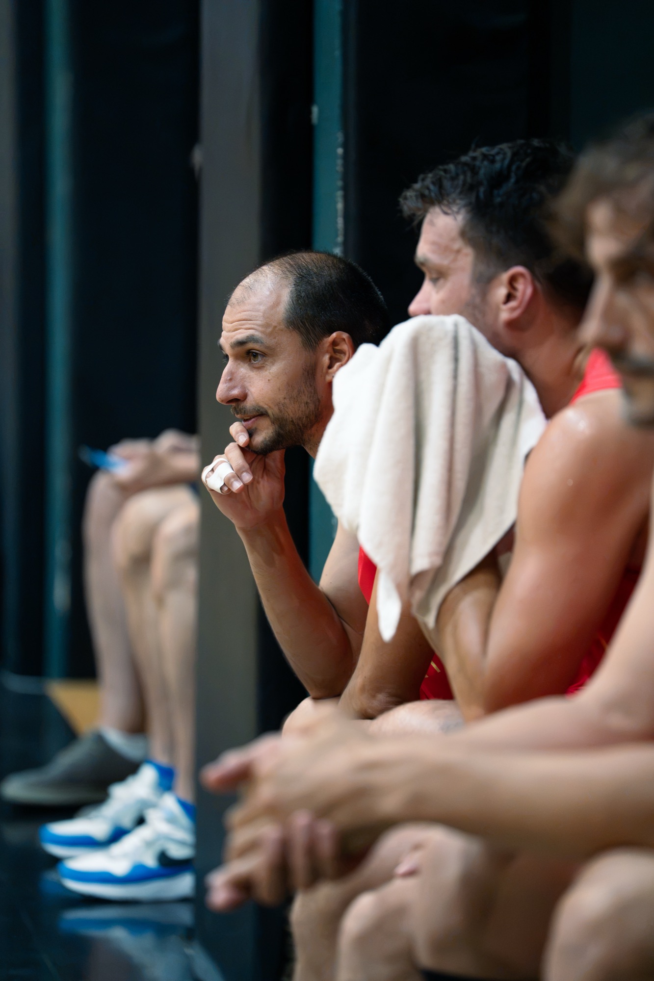 Rebote en el +35 masculino