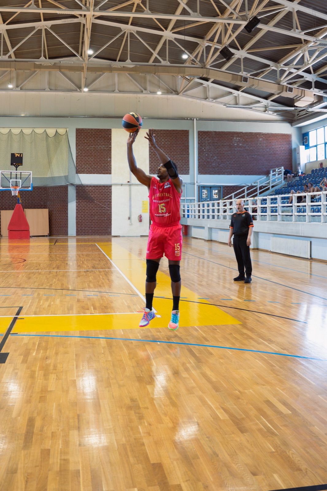 Tiro libre en el +45 masculino