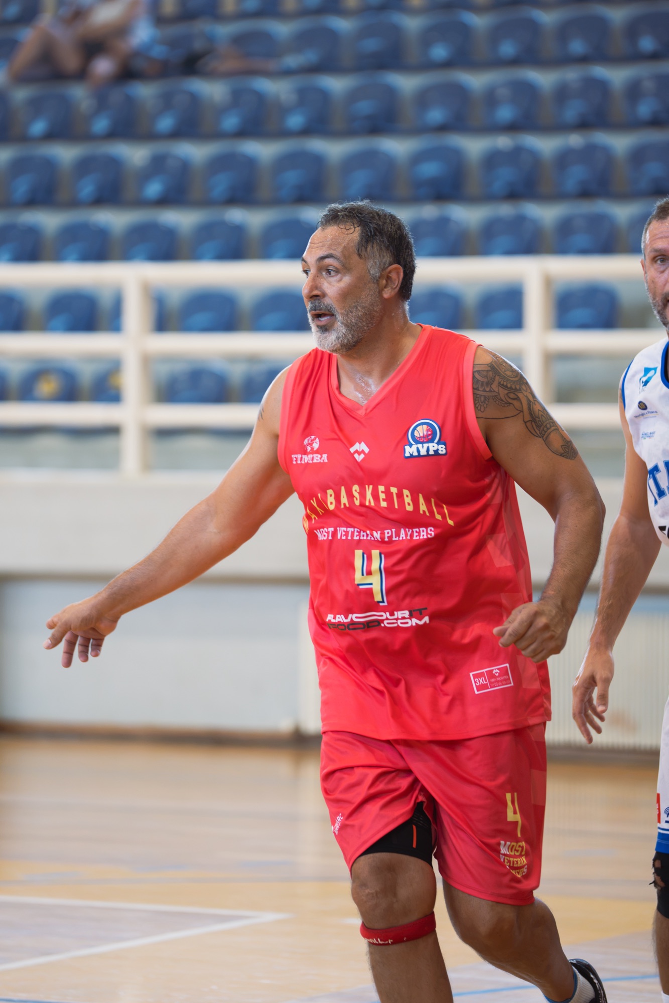 Corro de equipo del +45 masculino